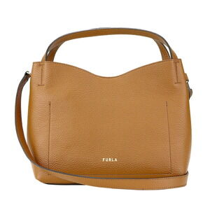 Furla Primula Brown Handbag